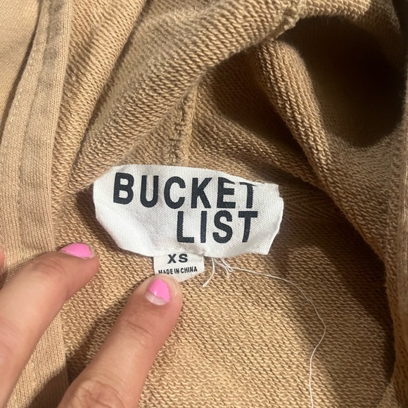 Bucket List oversized hoodie Xsmall - Picture 4 of 6